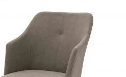 Polsterstuhl Dita | Taupe (Beige) 4-Fuß eckig hohe Armlehne -SitzWerk Verkaufsgeschäft 14309571 3 202101262258