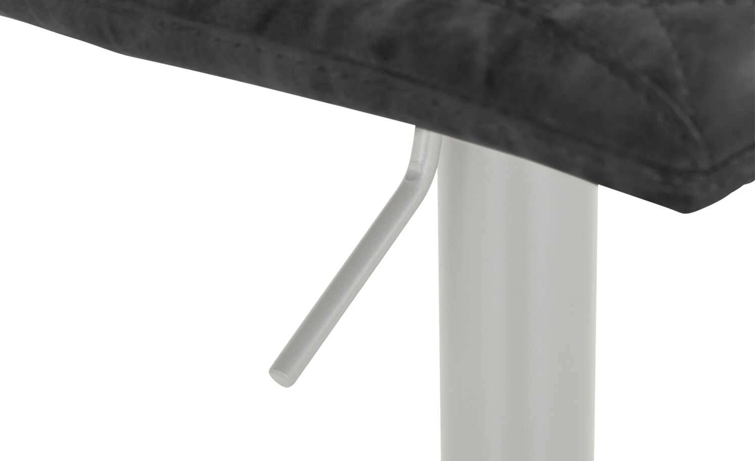 Barhocker MyToby | Schwarz Edelstahl eckiger Bodenteller 7 Barhocker MyToby | Schwarz Edelstahl eckiger Bodenteller – Bild 5