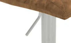 Barhocker MyToby | Terrabraun Edelstahl eckiger Bodenteller -SitzWerk Verkaufsgeschäft 14309605 6 202108022233