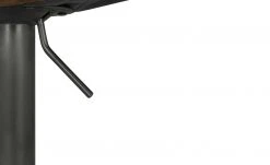 Barhocker MyToby | Terrabraun Schwarz runder Bodenteller -SitzWerk Verkaufsgeschäft 14309610 5 202108022233