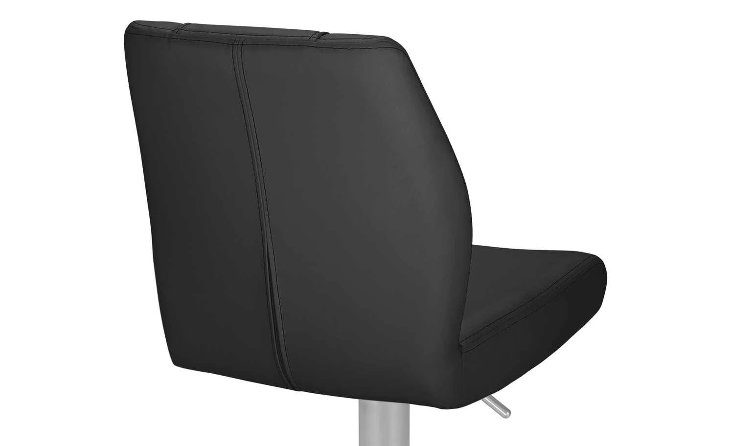 Barstuhl Marta | Schwarz Rund nach innen gewölbter Sitz 9 Barstuhl Marta | Schwarz Rund nach innen gewölbter Sitz – Bild 7
