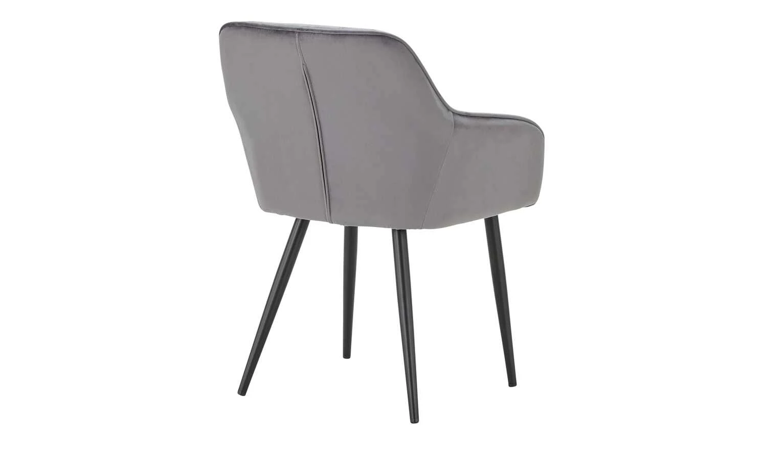 Schalenstuhl Thore | Grau (Samt) 4 Schalenstuhl Thore | Grau (Samt) – Bild 2