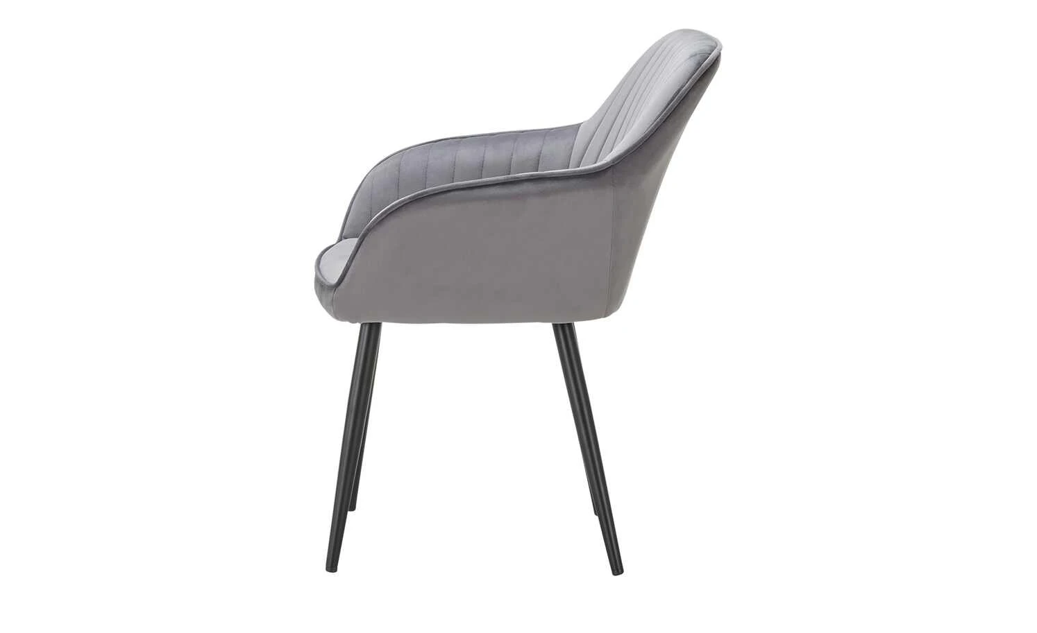 Schalenstuhl Thore | Grau (Samt) 6 Schalenstuhl Thore | Grau (Samt) – Bild 4