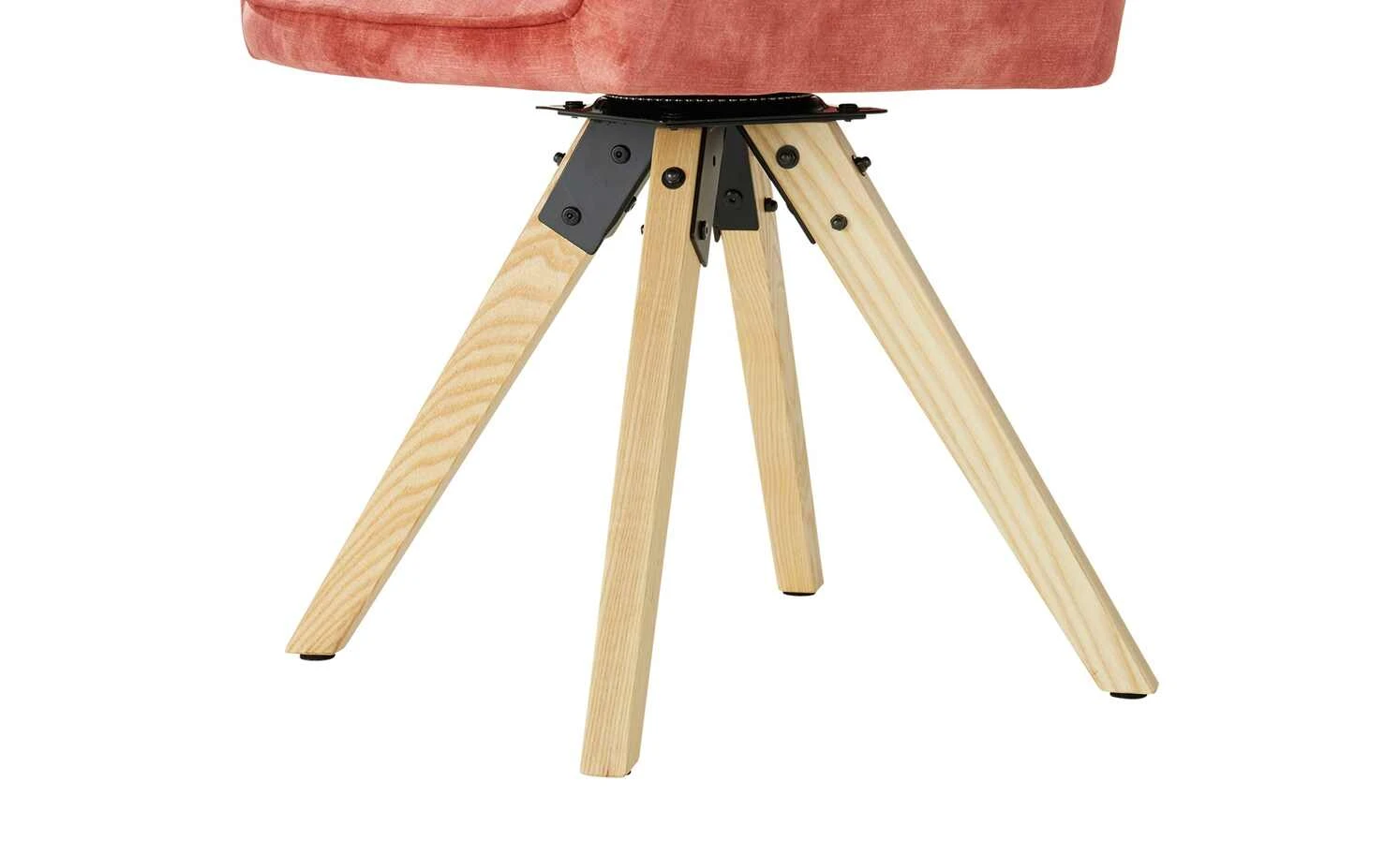 Polsterstuhl Benito | Lachs (Orange) 6 Polsterstuhl Benito | Lachs (Orange) – Bild 4