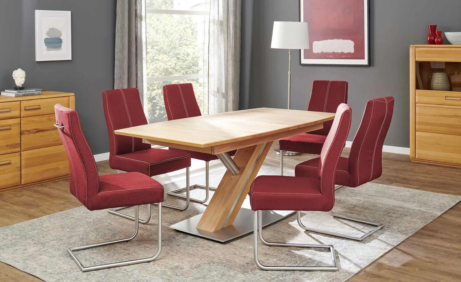 Woodford Polsterschwingstuhl Tessa | Kaminrot Nein 3 Woodford Polsterschwingstuhl Tessa | Kaminrot Nein