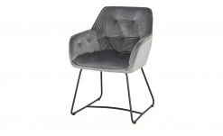 Kufenstuhl Brady | Grau