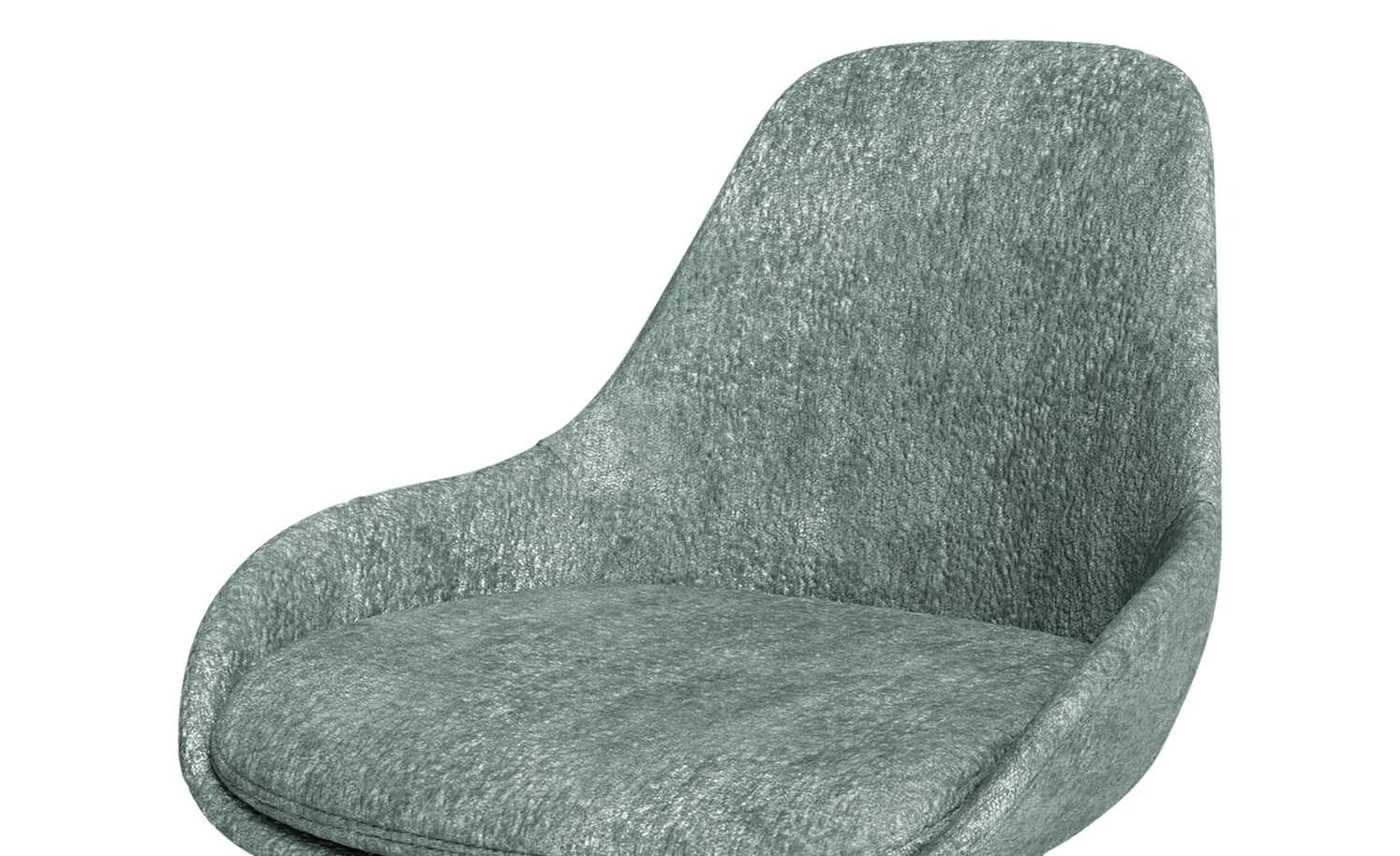 JOOP! Chenille-Schalenstuhl Wires | Grau-Blau 4 JOOP! Chenille-Schalenstuhl Wires | Grau-Blau – Bild 2