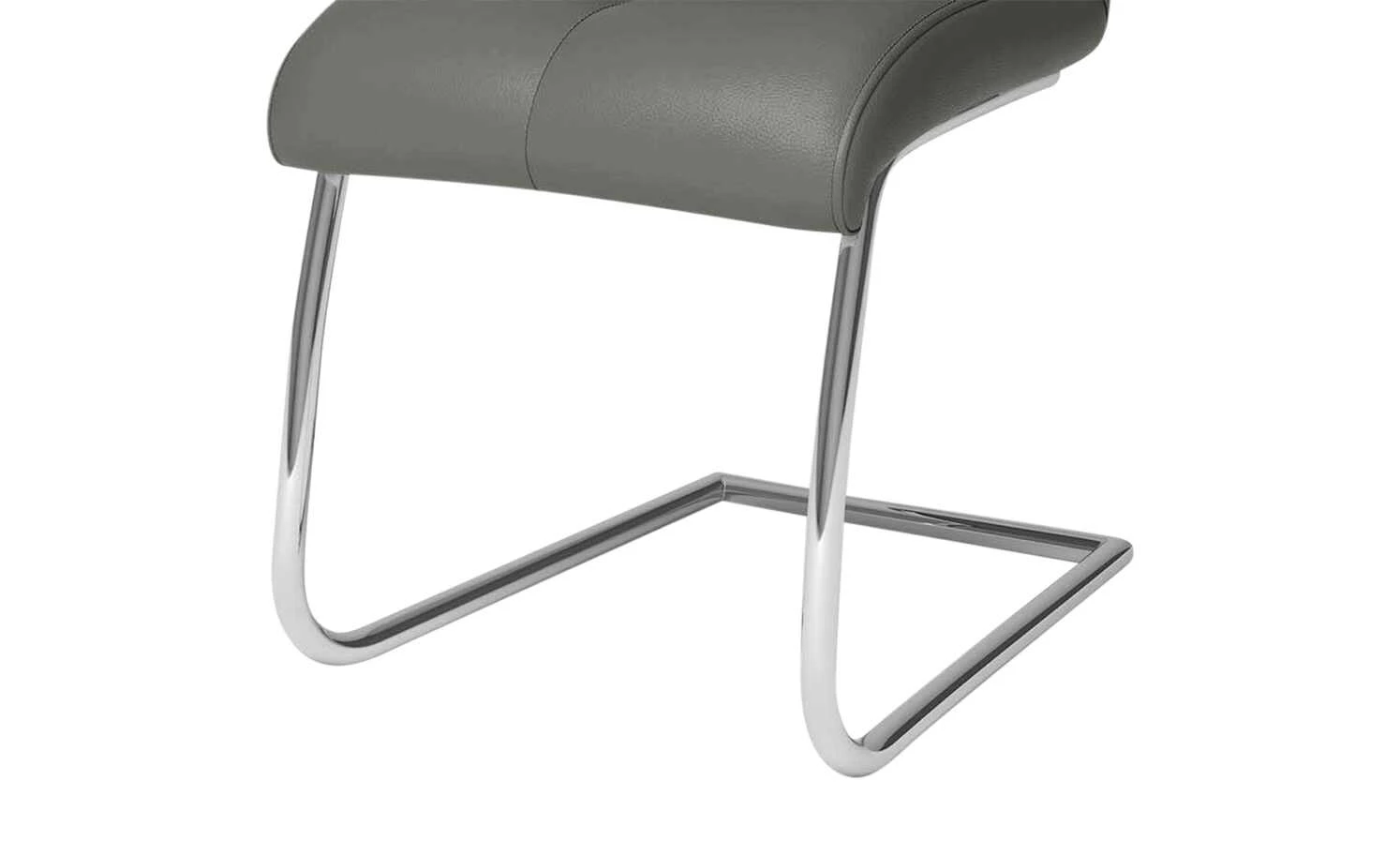 JOOP! Leder-Schwingstuhl Loft | Zinn (Grau) 6 JOOP! Leder-Schwingstuhl Loft | Zinn (Grau) – Bild 4