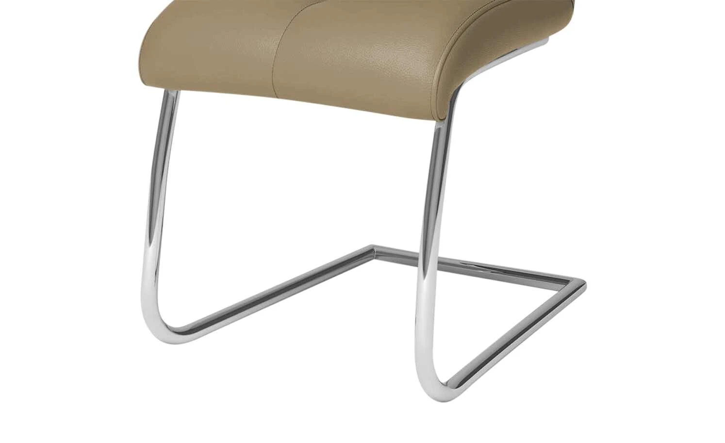 JOOP! Leder-Schwingstuhl Loft | Cappuccino (Hellbraun) 6 JOOP! Leder-Schwingstuhl Loft | Cappuccino (Hellbraun) – Bild 4