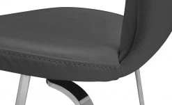 JOOP! Leder Dinner-Stuhl Lounge | Teer (Anthrazit) 4-Fußstuhl -SitzWerk Verkaufsgeschäft 15300390 5 202104232234