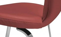 JOOP! Leder Dinner-Stuhl Lounge | Rosso (Rot) 4-Fußstuhl -SitzWerk Verkaufsgeschäft 15300392 8 202104232234