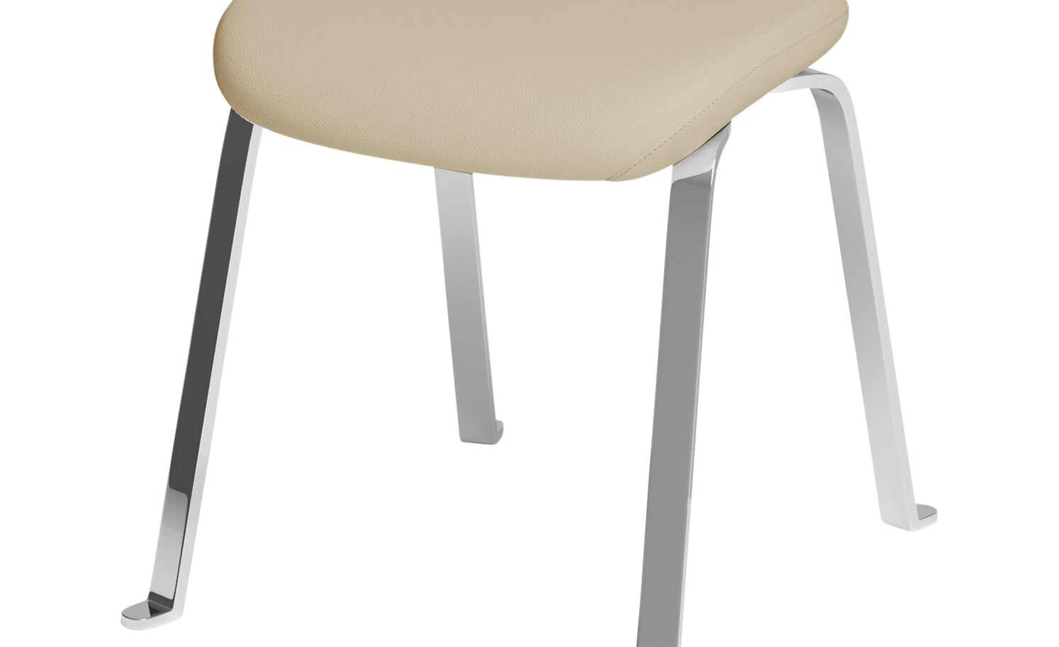 JOOP! Leder Dinner-Stuhl Lounge | Kreide (Beige) 4-Fußstuhl 10 JOOP! Leder Dinner-Stuhl Lounge | Kreide (Beige) 4-Fußstuhl – Bild 8