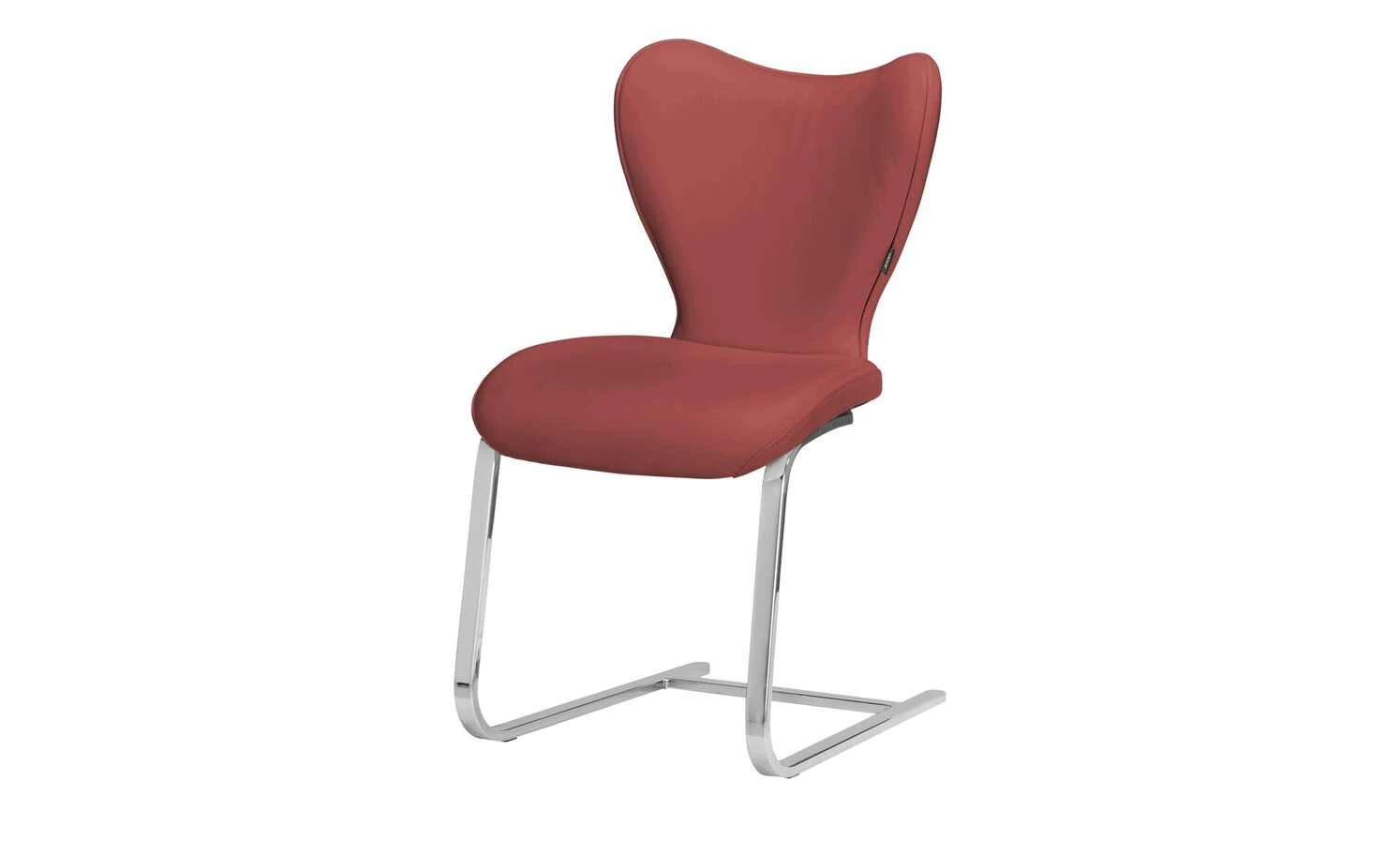 JOOP! Leder-Schwingstuhl Lounge | Rosso (Rot) Schwingstuhl 4 JOOP! Leder-Schwingstuhl Lounge | Rosso (Rot) Schwingstuhl – Bild 2