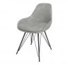 JOOP! Chenille-Schalenstuhl Wires | Hellgrau -SitzWerk Verkaufsgeschäft 15300474 3 202104212234