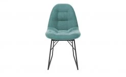 JOOP! Chenille-Kufenstuhl Systems | Petrol -SitzWerk Verkaufsgeschäft 15300492 3 202104212234