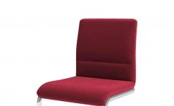 JOOP! Samt-Schwingstuhl Straps | Rubin (Rot) Niereneinzug -SitzWerk Verkaufsgeschäft 15300545 3 202104212234