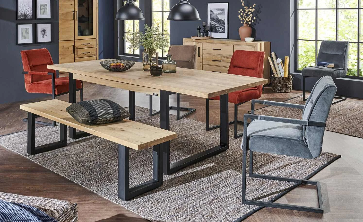 Gray & Jones Polsterschwingstuhl Black Coast One | Brick (Rot) Nein 5 Gray & Jones Polsterschwingstuhl Black Coast One | Brick (Rot) Nein – Bild 3