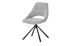uno Polsterstuhl drehbar Debby | Hellgrau Nein