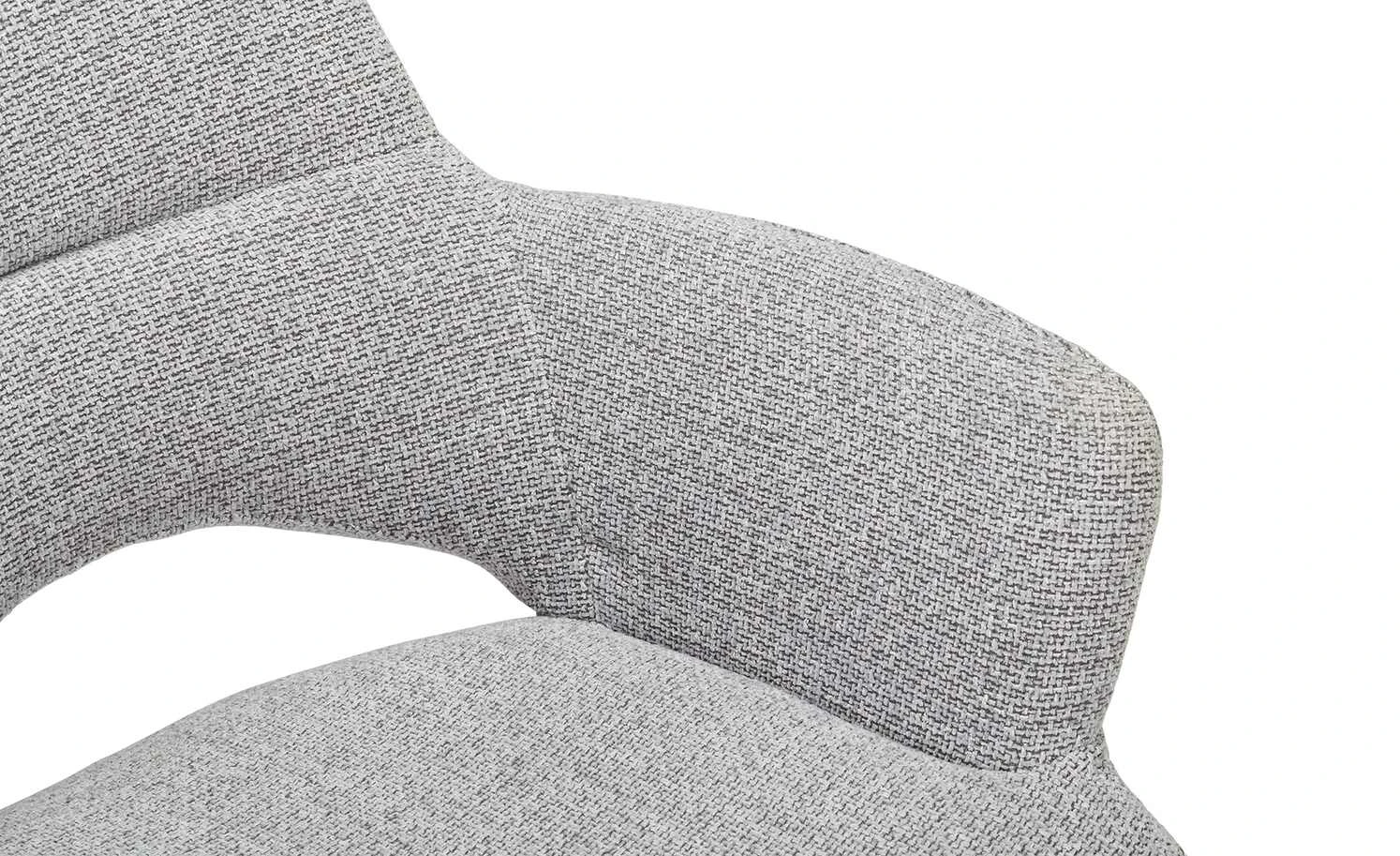 uno Polsterstuhl drehbar Debby | Hellgrau Ja 5 uno Polsterstuhl drehbar Debby | Hellgrau Ja – Bild 3