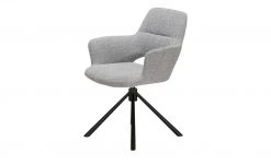 uno Polsterstuhl drehbar Debby | Hellgrau Ja