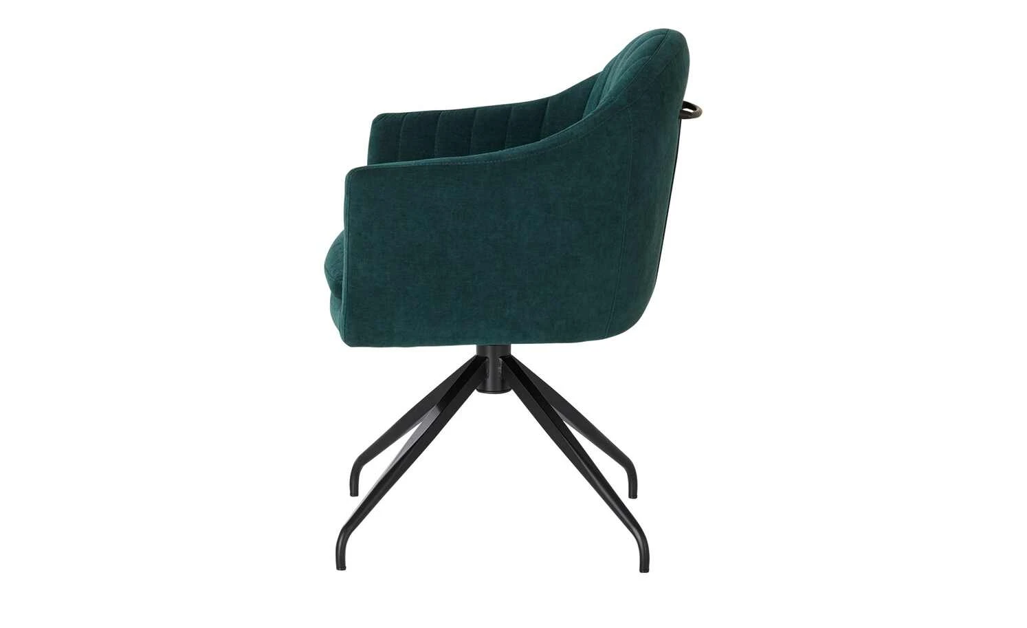 uno Polsterstuhl drehbar Donna | Grün 5 uno Polsterstuhl drehbar Donna | Grün – Bild 3