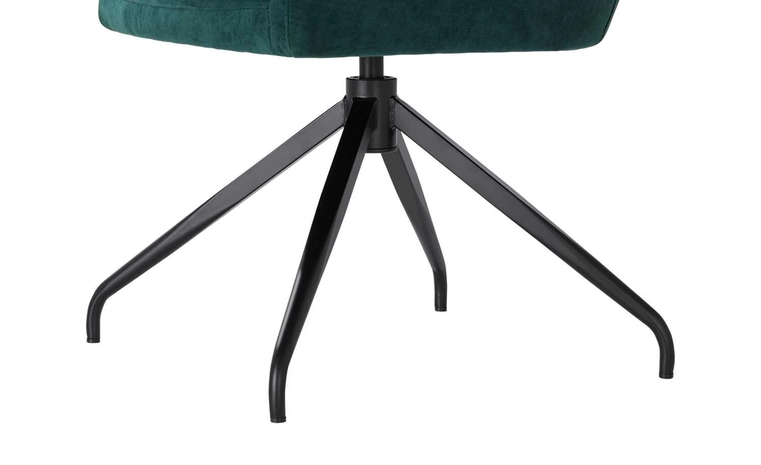 uno Polsterstuhl drehbar Donna | Grün 7 uno Polsterstuhl drehbar Donna | Grün – Bild 5