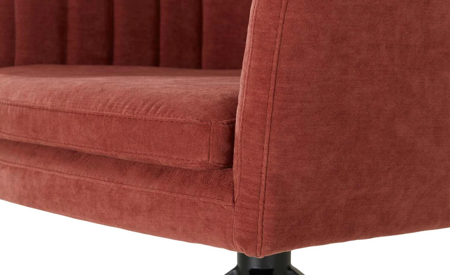 uno Polsterstuhl drehbar Donna | Rot 5 uno Polsterstuhl drehbar Donna | Rot – Bild 3