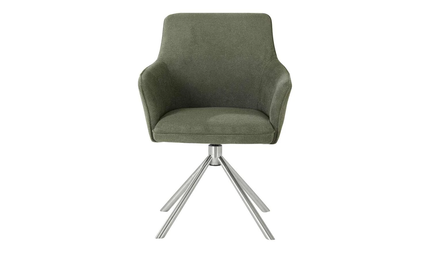 uno Polsterstuhl drehbar Dana | Grün 5 uno Polsterstuhl drehbar Dana | Grün – Bild 3