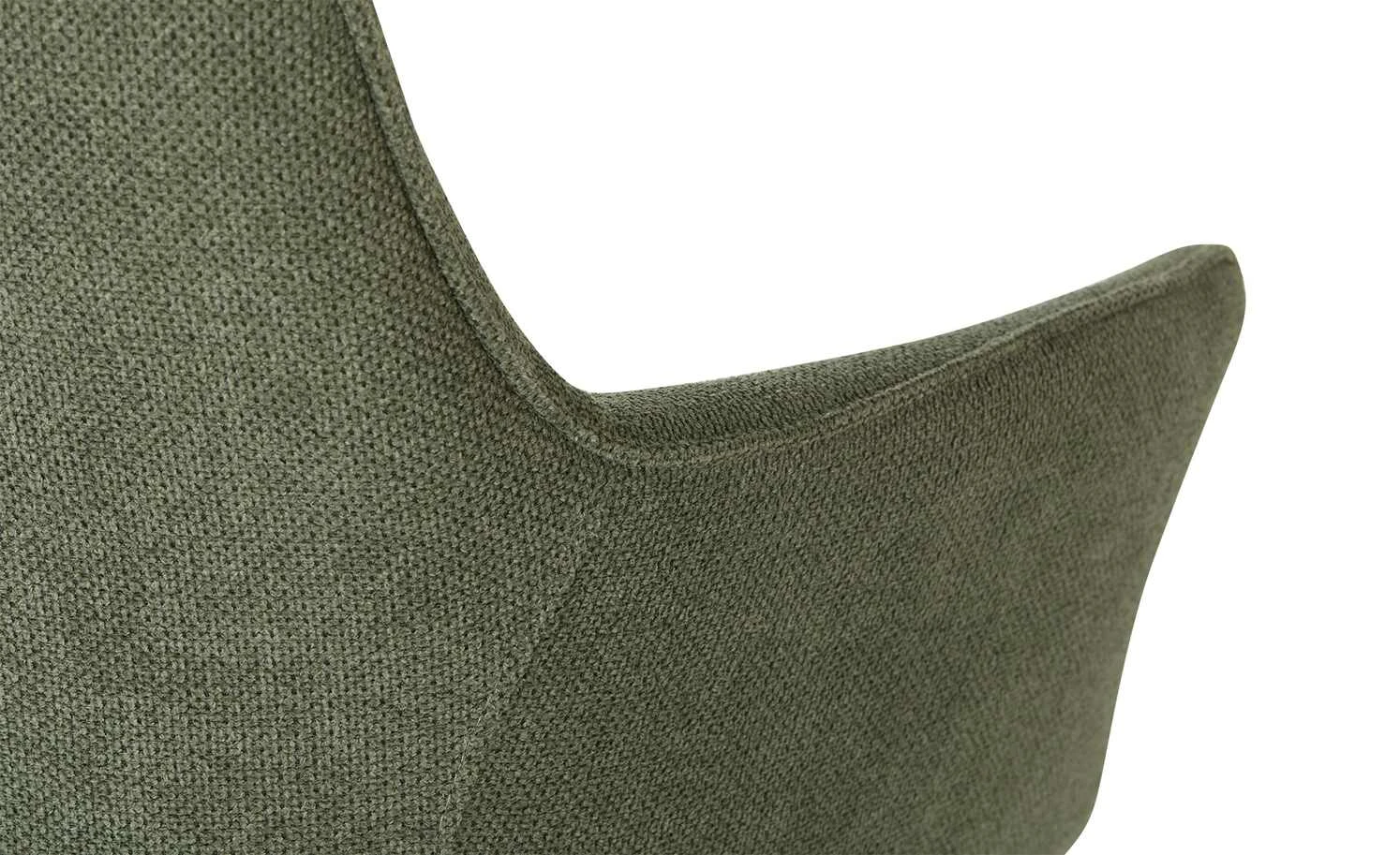 uno Polsterstuhl drehbar Dana | Grün 6 uno Polsterstuhl drehbar Dana | Grün – Bild 4