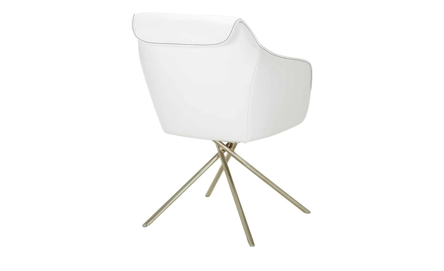 KOINOR Armlehnstuhl Dining System 1 | Latte (Weiß) / Kontrastnaht Grau 7 KOINOR Armlehnstuhl Dining System 1 | Latte (Weiß) / Kontrastnaht Grau – Bild 5