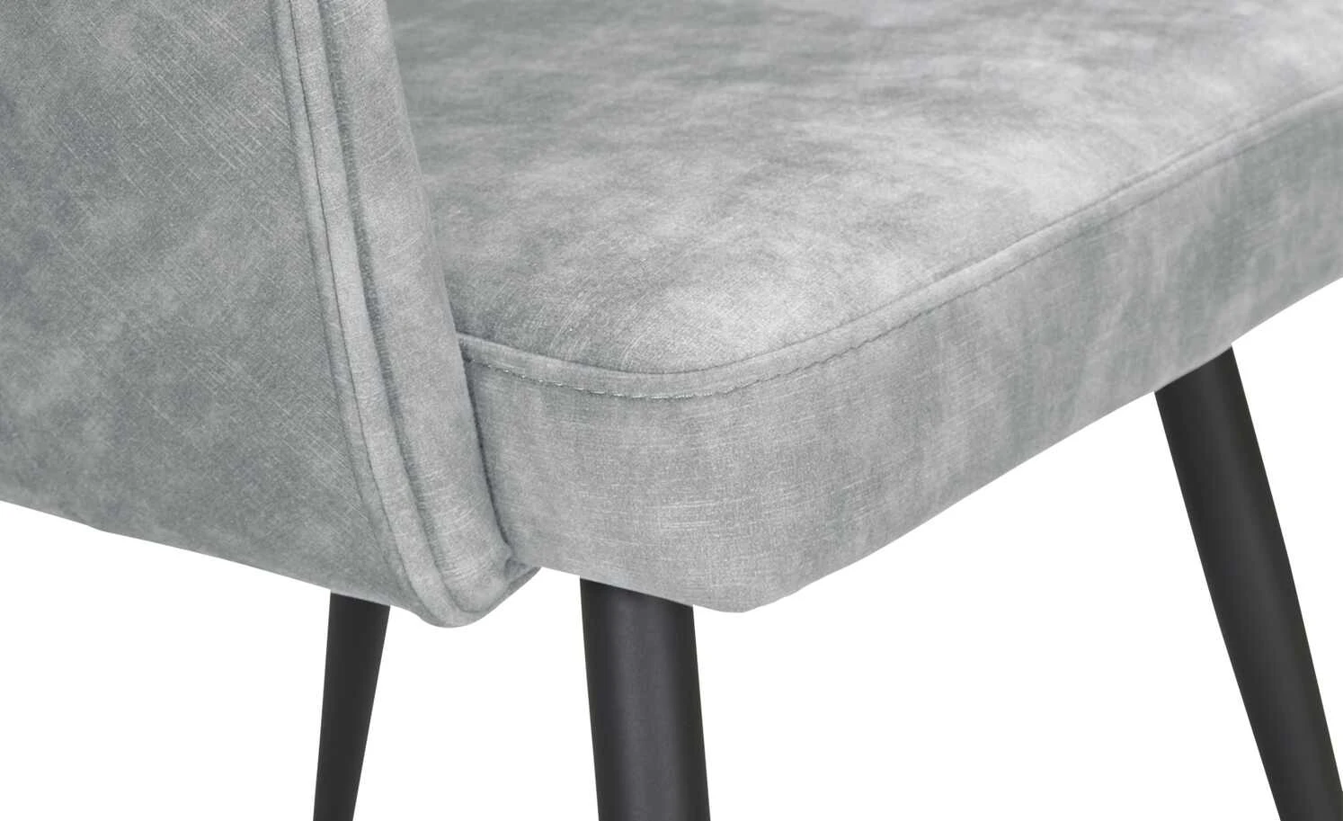 uno Polsterstuhl Ilona | Grau 6 uno Polsterstuhl Ilona | Grau – Bild 4