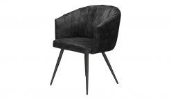 uno Polsterstuhl Ilona | Dunkelgrau