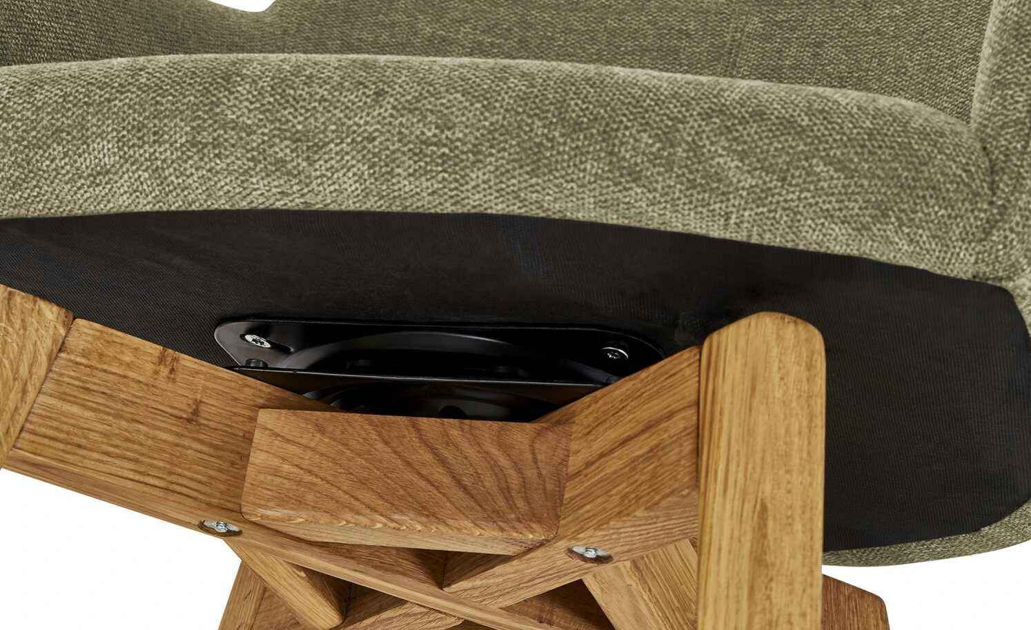 Woodford Polsterstuhl mit Armlehne Muron | Oliv (Dunkelgrün) Ja 12 Woodford Polsterstuhl mit Armlehne Muron | Oliv (Dunkelgrün) Ja – Bild 10