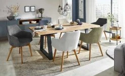 Woodford Polsterstuhl mit Armlehne Muron | Oliv (Dunkelgrün) Ja