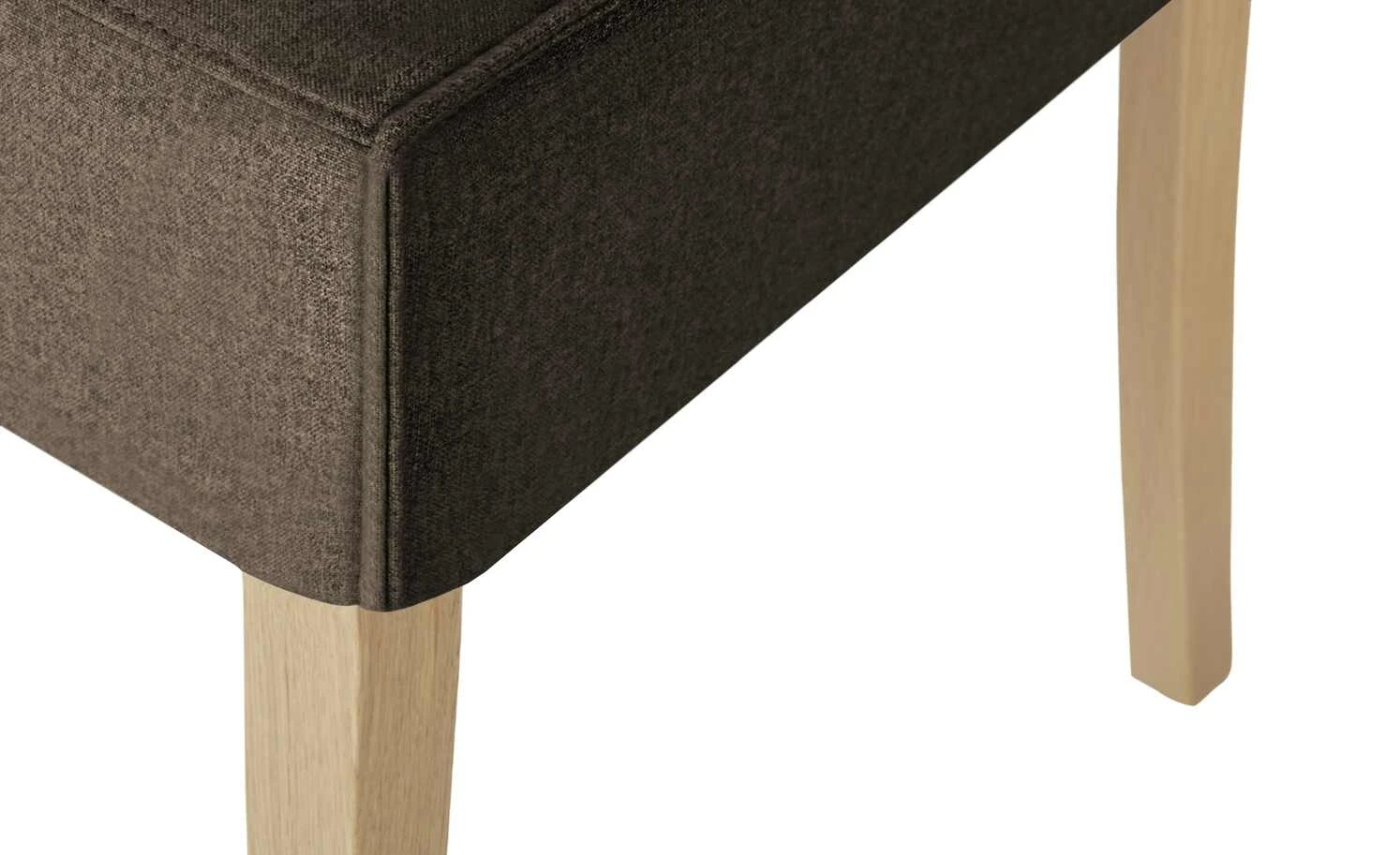 Woodford Polsterstuhl Gerda | Braun Eiche Bianco 6 Woodford Polsterstuhl Gerda | Braun Eiche Bianco – Bild 4