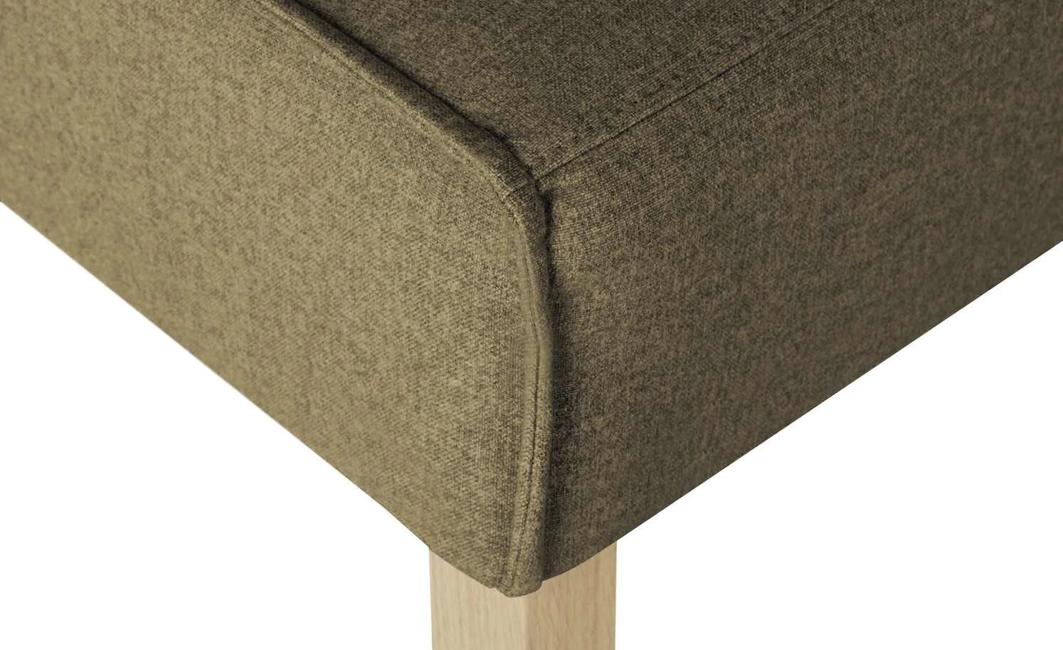 Woodford Polsterstuhl Gerda | Khaki (Grün) Eiche Bianco 7 Woodford Polsterstuhl Gerda | Khaki (Grün) Eiche Bianco – Bild 5