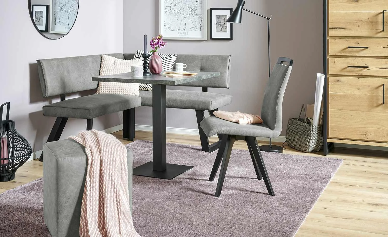 Polsterstuhl E25 | Grey (Grau) 3 Polsterstuhl E25 | Grey (Grau)