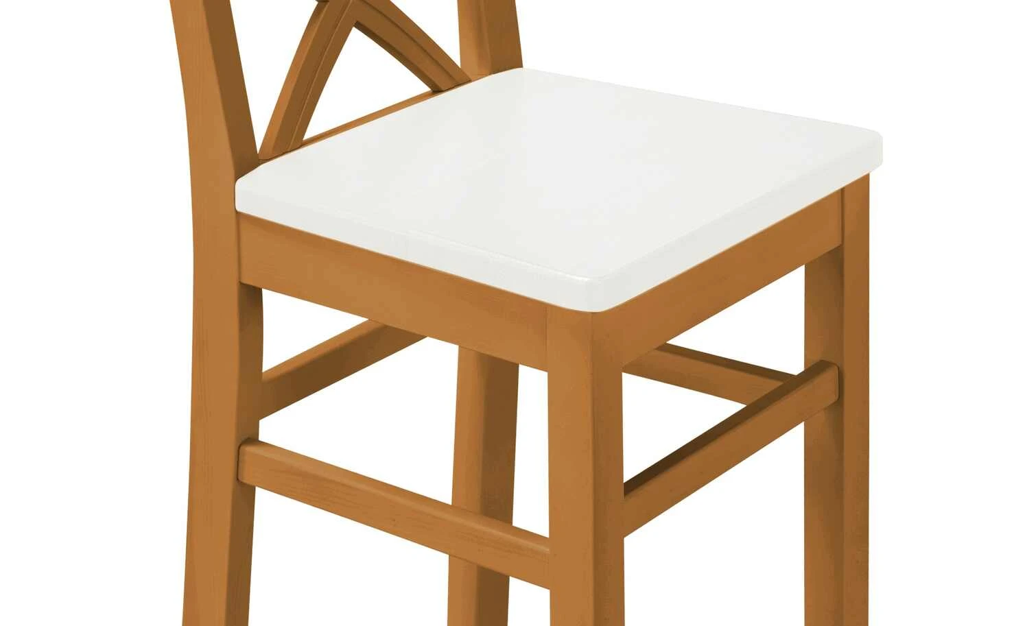 maison bleue Barstuhl Florian | bernsteinfarben / Weiß ca. 64,5 cm 8 maison bleue Barstuhl Florian | bernsteinfarben / Weiß ca. 64,5 cm – Bild 6