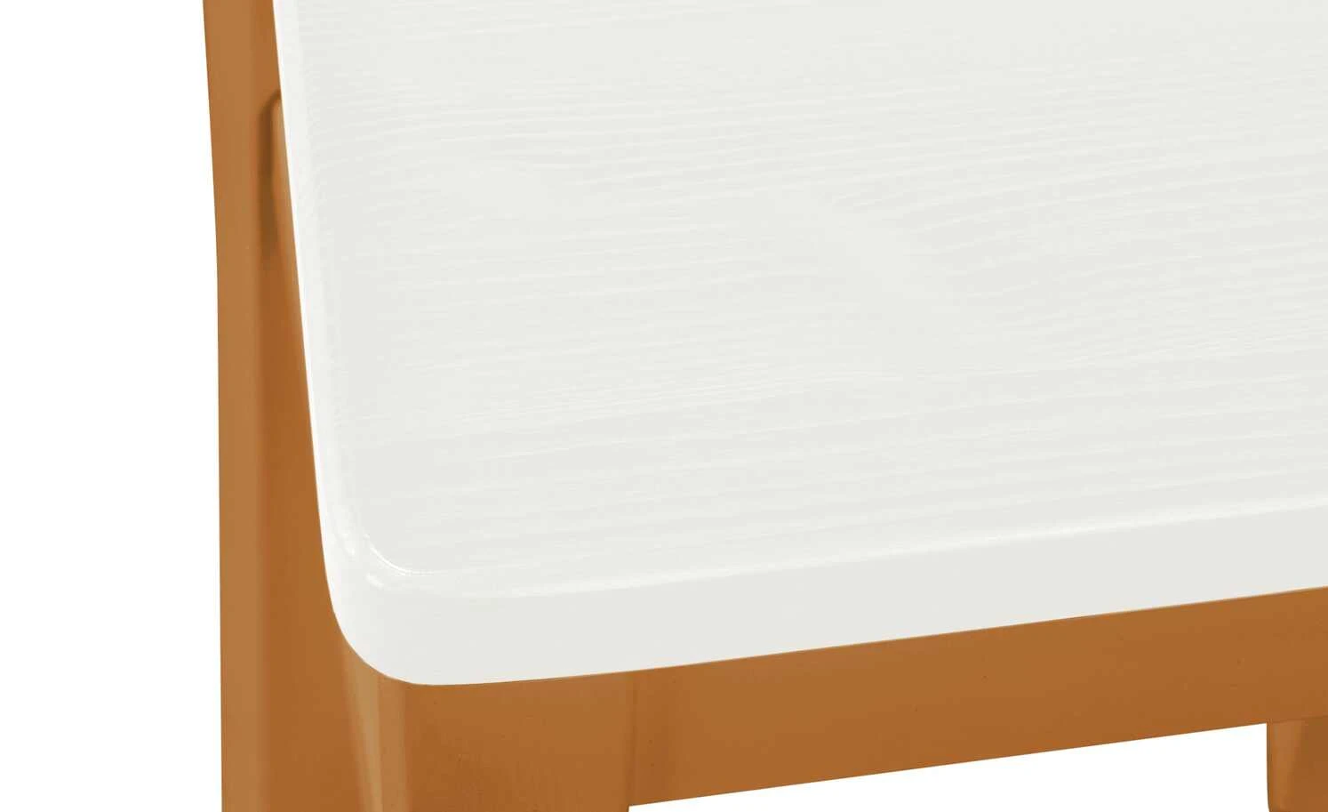 maison bleue Barstuhl Florian | bernsteinfarben / Weiß ca. 64,5 cm 10 maison bleue Barstuhl Florian | bernsteinfarben / Weiß ca. 64,5 cm – Bild 8