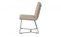 KOINOR Kufenstuhl Leder Schwof | Jade (Beige) / Dunkelbraun -SitzWerk Verkaufsgeschäft 15302512 10 202109101235