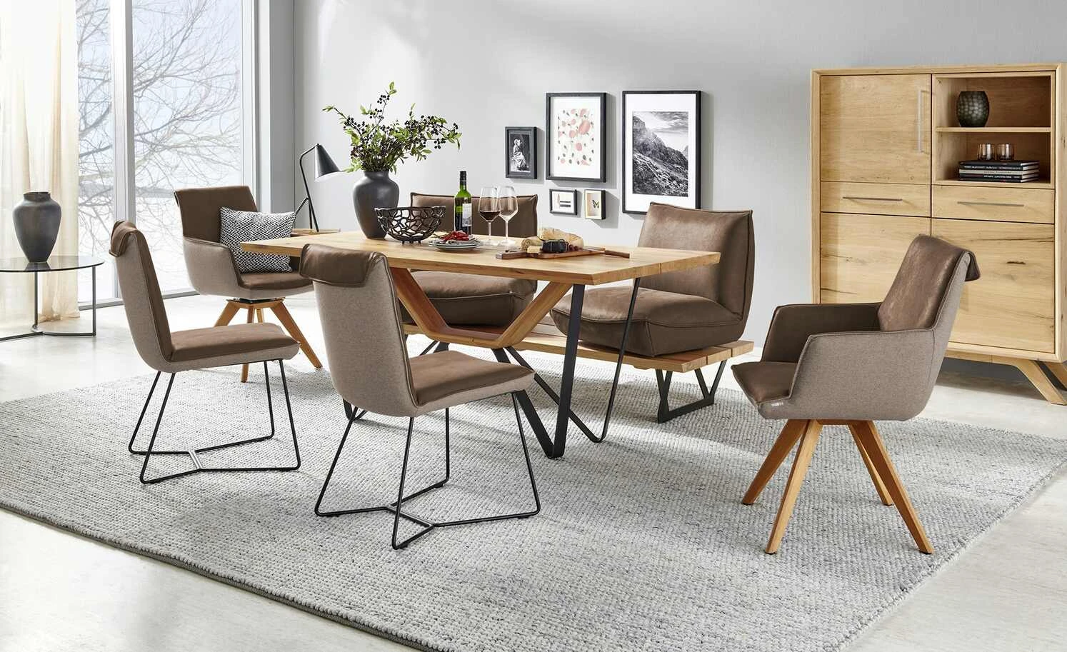 KOINOR Armlehnstuhl Leder Schwof | Muskat (Braun) / Braun Nein 3 KOINOR Armlehnstuhl Leder Schwof | Muskat (Braun) / Braun Nein