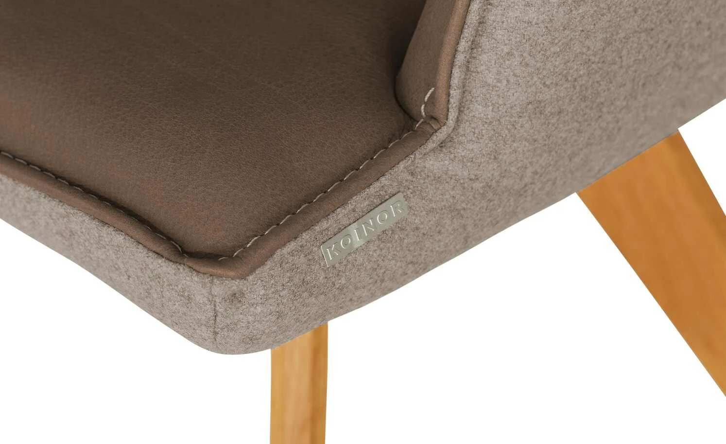 KOINOR Armlehnstuhl Leder Schwof | Muskat (Braun) / Braun Nein 11 KOINOR Armlehnstuhl Leder Schwof | Muskat (Braun) / Braun Nein – Bild 9