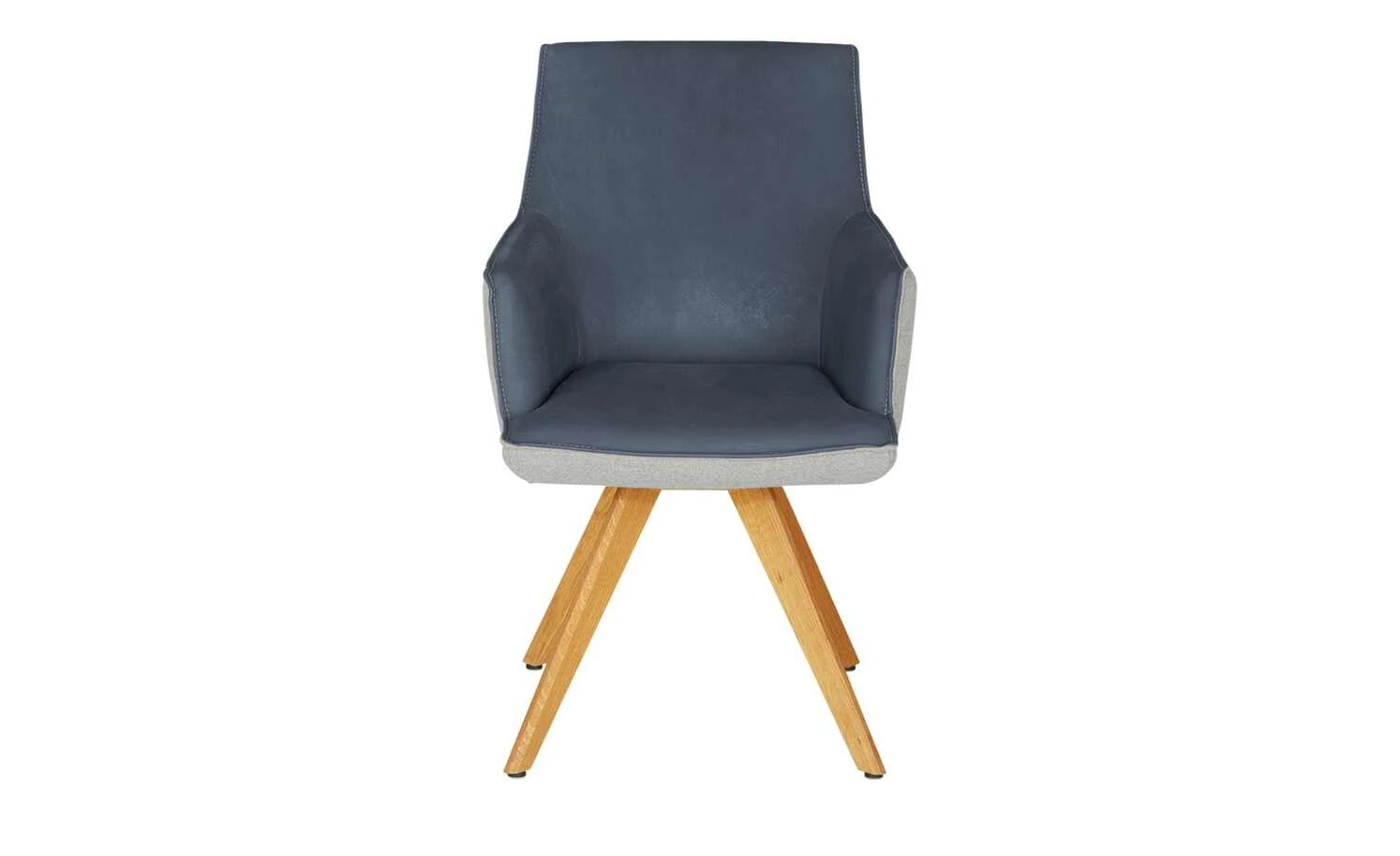 KOINOR Armlehnstuhl Leder Schwof | Night (Dunkelblau) / Hellgrau Nein 5 KOINOR Armlehnstuhl Leder Schwof | Night (Dunkelblau) / Hellgrau Nein – Bild 3