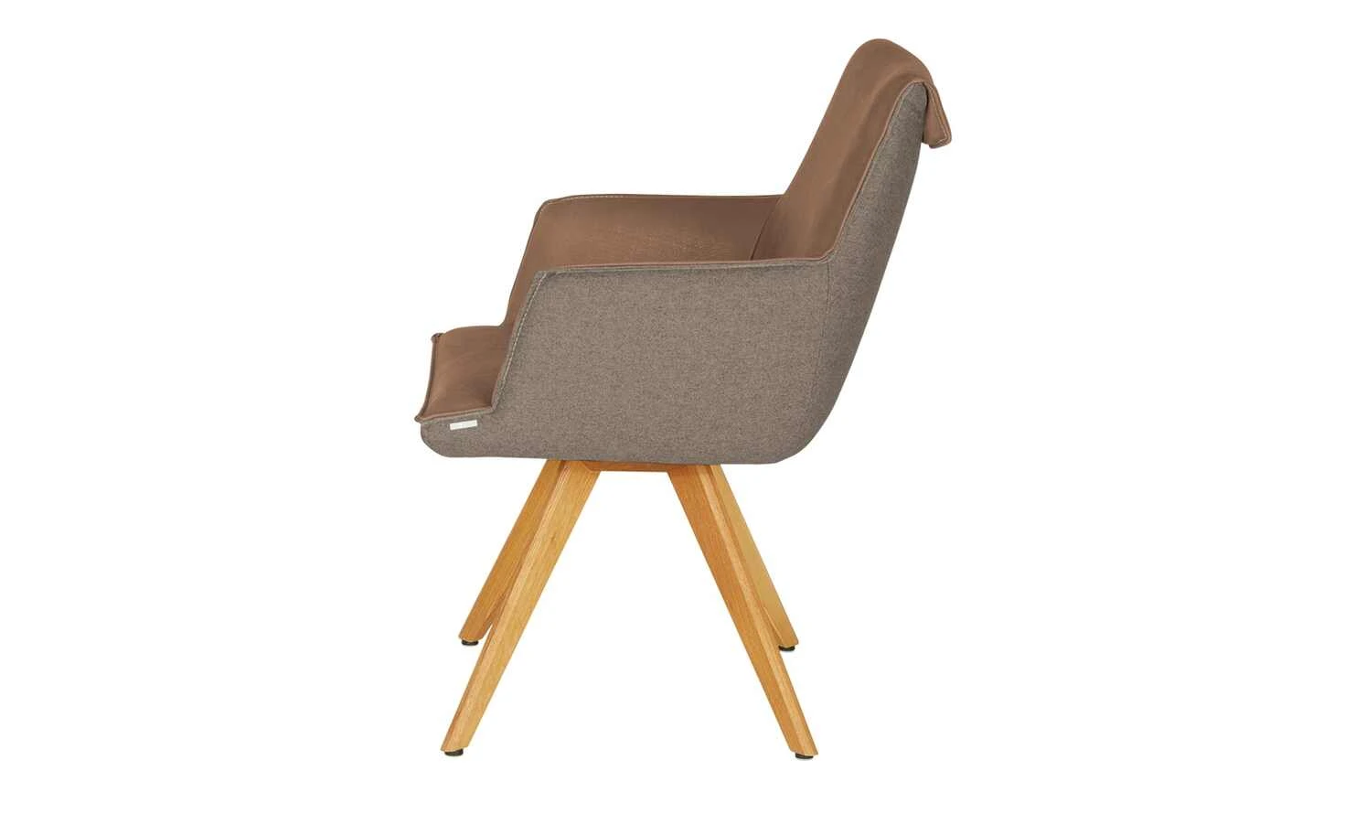 KOINOR Armlehnstuhl Leder Schwof | Chai (Hellbraun) / Dunkelbraun Ja 12 KOINOR Armlehnstuhl Leder Schwof | Chai (Hellbraun) / Dunkelbraun Ja – Bild 10