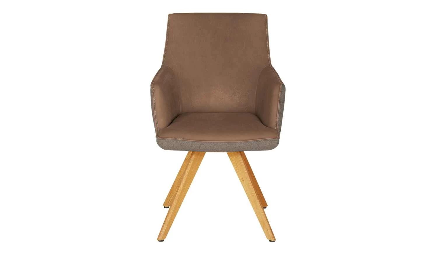 KOINOR Armlehnstuhl Leder Schwof | Chai (Hellbraun) / Dunkelbraun Ja 5 KOINOR Armlehnstuhl Leder Schwof | Chai (Hellbraun) / Dunkelbraun Ja – Bild 3