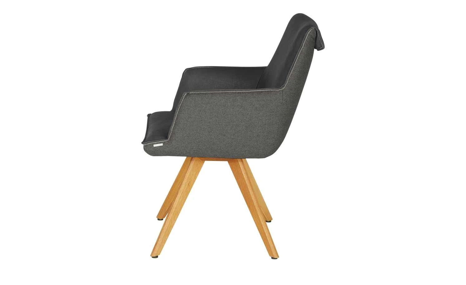 KOINOR Armlehnstuhl Leder Schwof | Omega (Dunkelgrau) / Dunkelgrau Ja 8 KOINOR Armlehnstuhl Leder Schwof | Omega (Dunkelgrau) / Dunkelgrau Ja – Bild 6