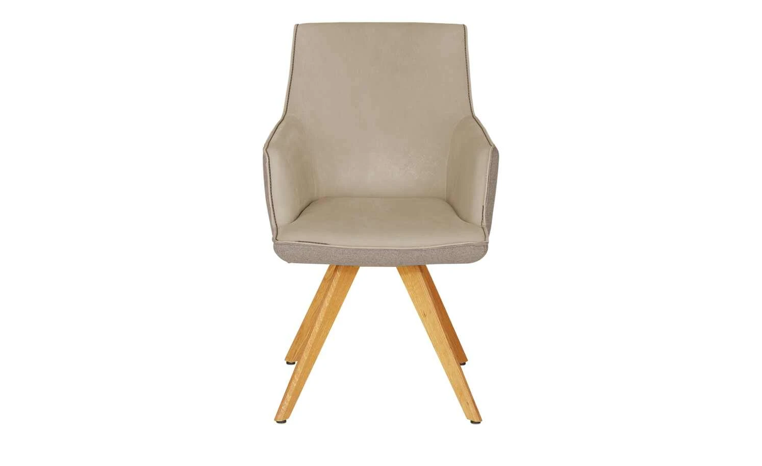 KOINOR Armlehnstuhl Leder Schwof | Jade (Beige) / Dunkelbraun Ja 6 KOINOR Armlehnstuhl Leder Schwof | Jade (Beige) / Dunkelbraun Ja – Bild 4