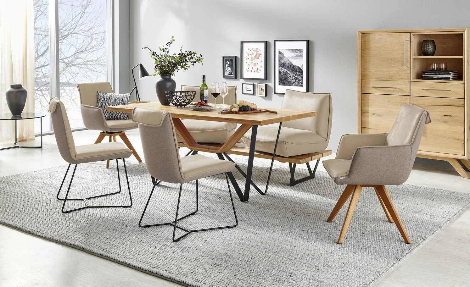 KOINOR Armlehnstuhl Leder Schwof | Jade (Beige) / Dunkelbraun Ja 3 KOINOR Armlehnstuhl Leder Schwof | Jade (Beige) / Dunkelbraun Ja