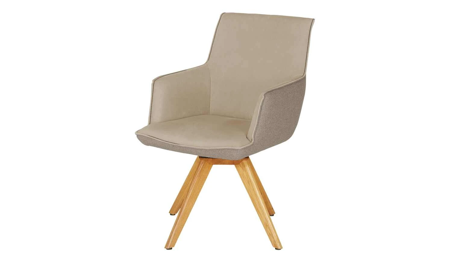 KOINOR Armlehnstuhl Leder Schwof | Jade (Beige) / Dunkelbraun Ja 11 KOINOR Armlehnstuhl Leder Schwof | Jade (Beige) / Dunkelbraun Ja – Bild 9