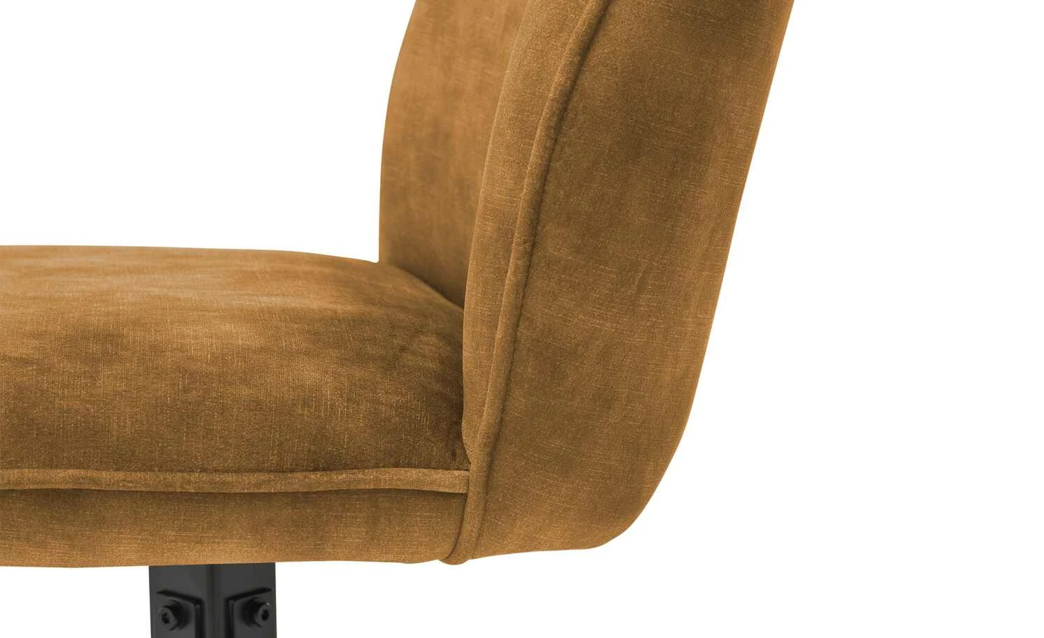 uno Polsterstuhl drehbar Ramina | Curry (Gelb-Orange) Nein 4 uno Polsterstuhl drehbar Ramina | Curry (Gelb-Orange) Nein – Bild 2